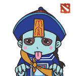 dota2飞僵小宝动态表情曝光 萌货来袭
