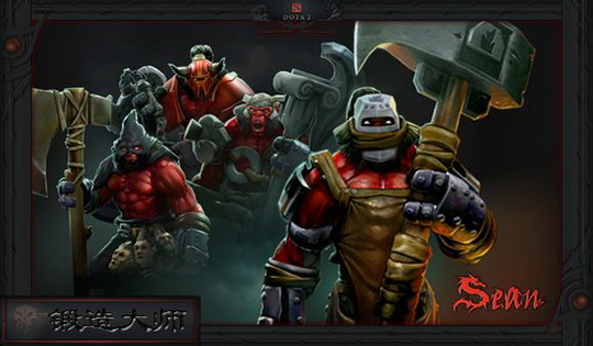 水友出品 DOTA2绝美艺术感套装赏