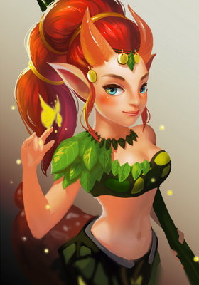 魅惑魔女怒踩熊德 玩家小鹿涂鸦鉴赏