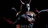 专业COS团队粉猴出品 DOTA2痛苦女王无限妖娆
