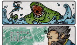 DOTA2肉山黑名单四格漫画 昆卡的爱与恨