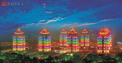图片: 图4：华西村塔群夜景.jpg