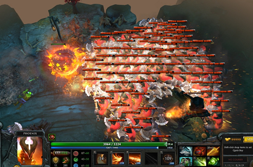 【锐派推荐】《一分钟带你看DOTA2“重生”》当你面对100个斧王