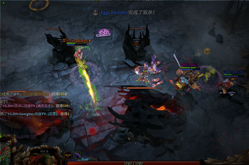 女子超级联赛8月22日赛况：EGGIRLS  VS  VGDN